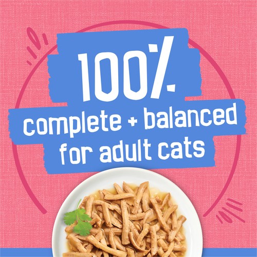 Friskies Wet Cat Food Shredded Chicken & Salmon 156 g