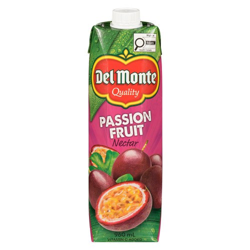 Del Monte Juice Passion Fruit Nectar 960 ml
