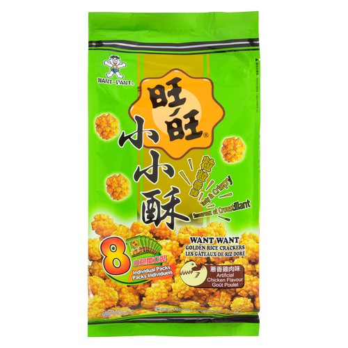 Want Want Golden Rice Cracker Chicken 160 g