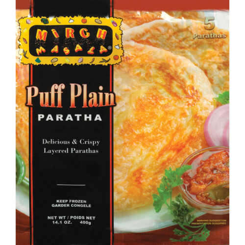 Mirch Masala Plain Paratha 399 g (frozen)