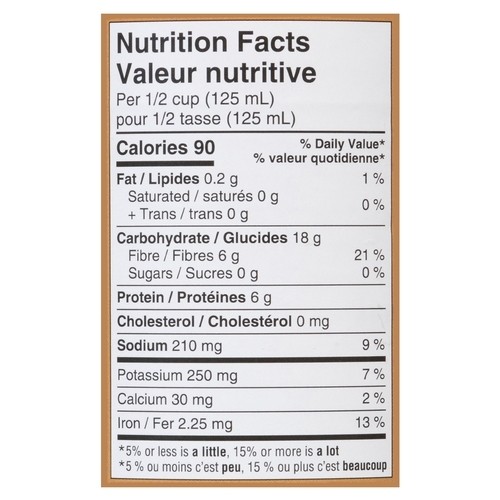 Dunya Harvest Gluten-Free Canned Beans Dry Lima 540 ml