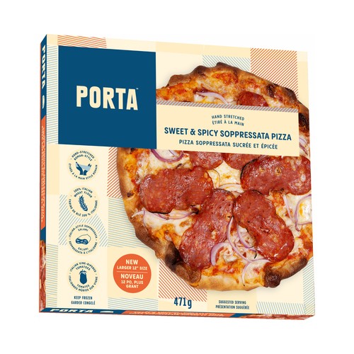 Porta Frozen Pizza Sweet & Spicy Soppressata 471 g