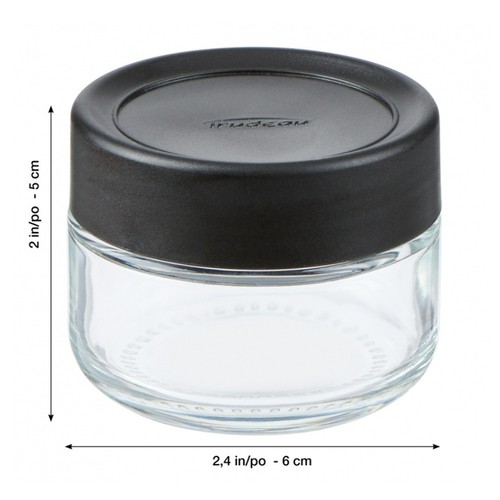 Trudeau Stackable Spice Jars Small 12 EA