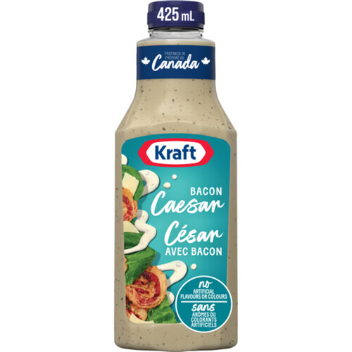 Kraft Salad Dressing Caesar With Bacon 425 ml