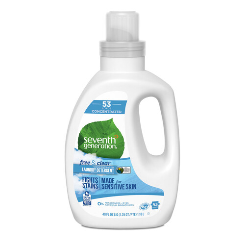 Seventh Generation 4X Concentrate Free & Clear Laundry Detergent 53 Loads 1.183 L