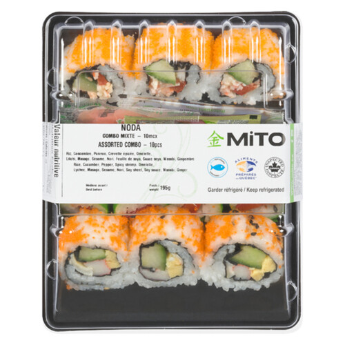 Mito Sushi Noda Mixed Combo 185 g