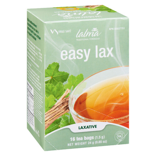 Lalma Herbal Tea Easy Lax 16 Tea Bags