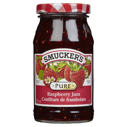 Smucker's Pure Jam Raspberry 250 ml