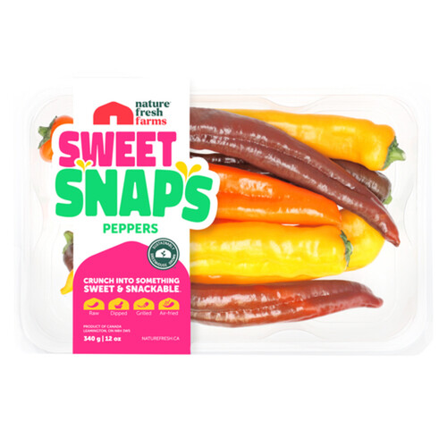 Sweet Snap Medley Peppers 340 g