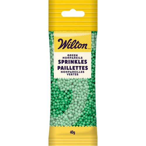 Wilton Sprinkles Green Nonpareils 40 g