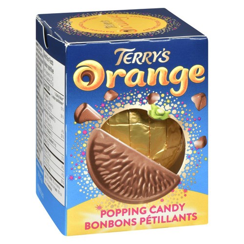 Terry's Milk Chocolatey Confection Popping Candy Orange 147 g