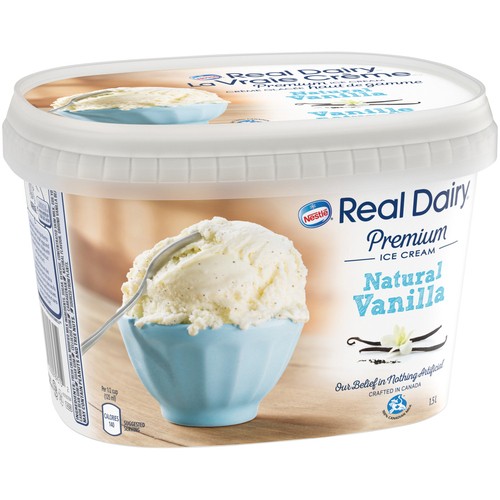 Nestlé Real Dairy Ice Cream Natural Vanilla 1.5 L