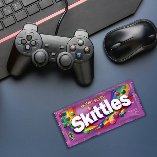 Skittles Wild Berry Chewy Candy Full Size Bag 61 g