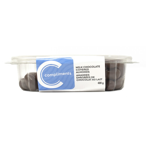 Compliments Milk Covered Chocolate Almonds 400 g