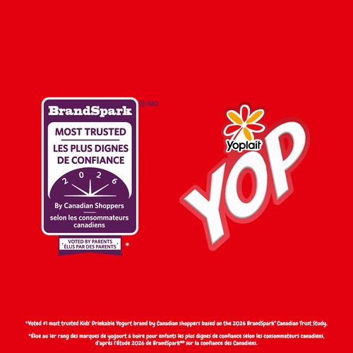 Yoplait Yop Drinkable Yogurt Strawberry-Banana Flavour 1.5% 6 x 200 ml