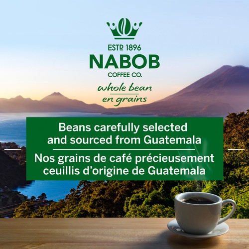 Nabob Whole Bean Coffee Medium Roast Guatemala 300 g