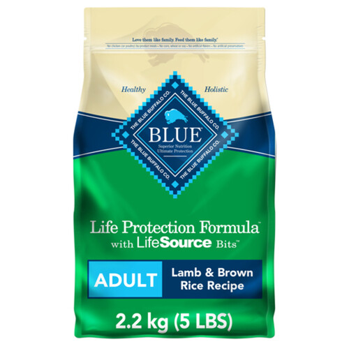 Blue Buffalo Dry Dog Food Adult Life Protection Formula Lamb & Brown Rice 2.2 kg