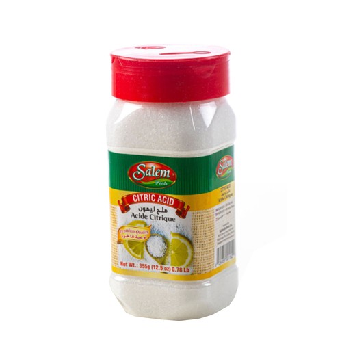 Salem Foods Citric Acid Powder Jar 355 g