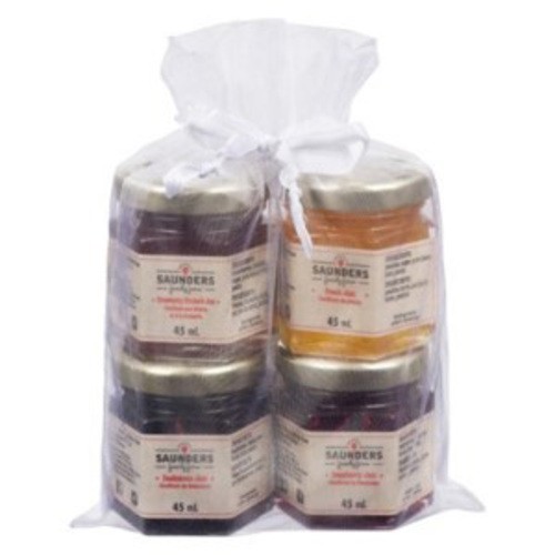 Saunders Family Farms Gift Jams 4 EA