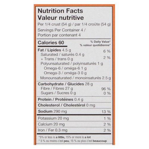 Carbonaut Gluten-Free Frozen Pizza Crust Not So Thin 216 g