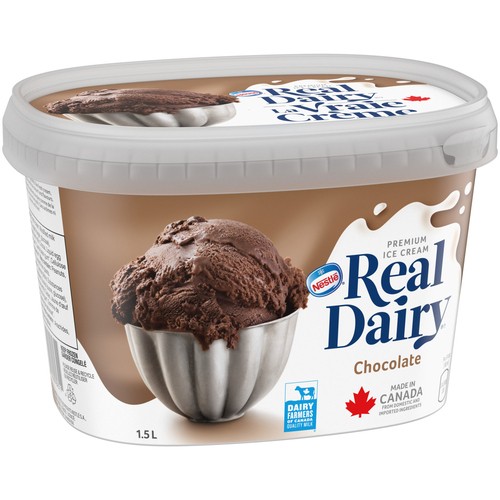 Nestlé Real Dairy Ice Cream Chocolate 1.5 L