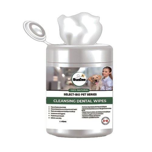 Select-Bio Pet Series Cleansing Dental Wipes 90 EA