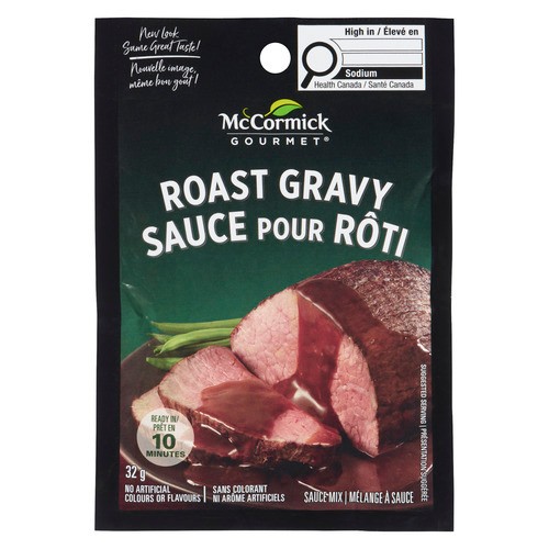 McCormick Roasted Gravy Sauce Mix International 32 g