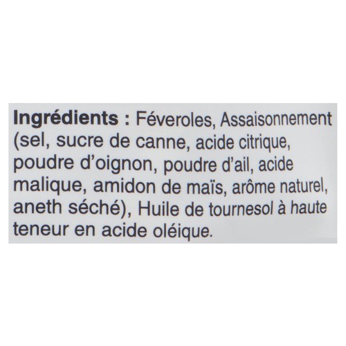 Three Farmers Foods Roasted Favas Bean Dill Pickle 140 g