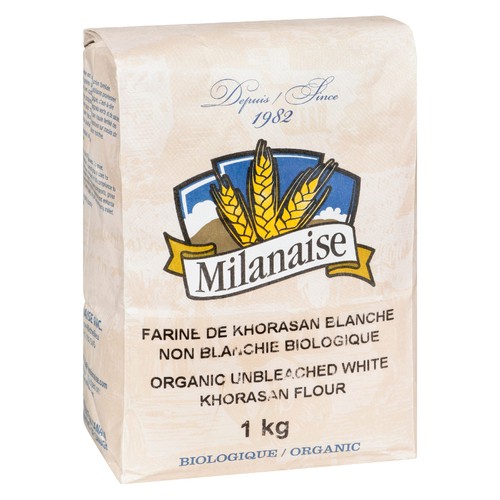 La Milanaise Organic Flour White Unbleached Khorasan 1 kg