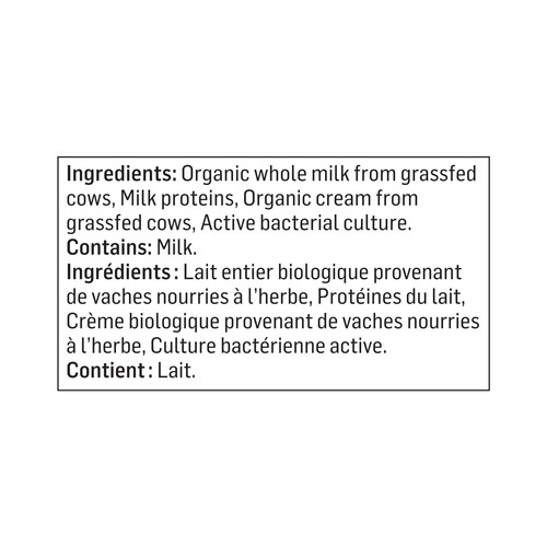 Olympic Organic 4% Greek Yogurt Plain 1.75 kg