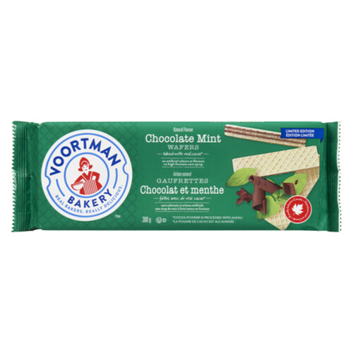 Voortman Wafer Chocolate Mint 300 g