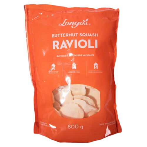 Longo's Frozen Ravioli Butternut Squash 900 g