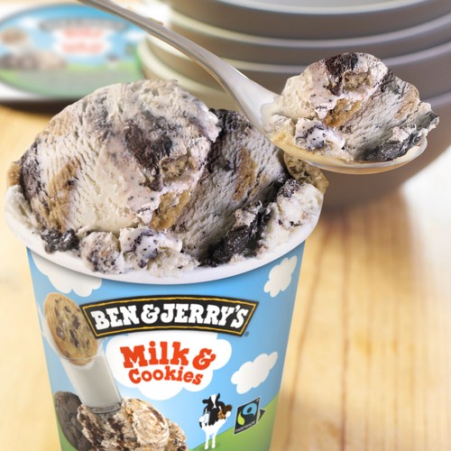 Ben & Jerry's Ice Cream Milk & Cookies 473 ml