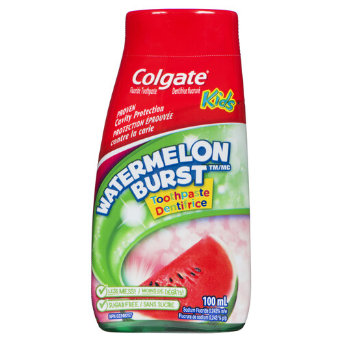 Colgate Watermelon 2-In-1 Toothpaste And Mouthwash 100 ml