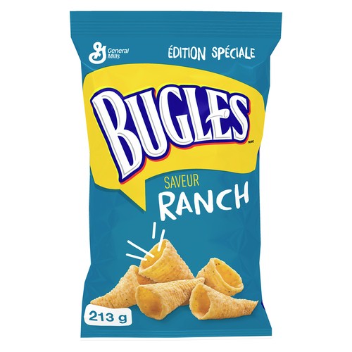 General Mills Bugles Corn Snacks Special Edition Ranch 213 g