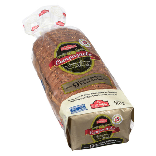 St-Méthode Campagnolo Italian Bread Whole Grain 570 g