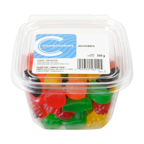 Compliments Candy Jujubes 350 g