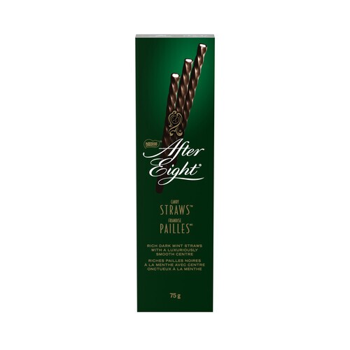 After Eight Dark Mint Straws 75 g