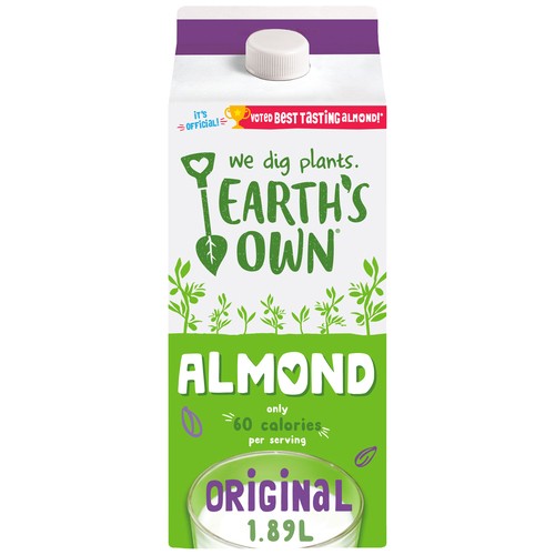 Earth's Own Almond Milk Alternative Original 1.89 L