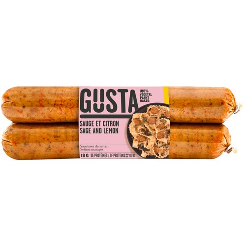 Gusta Vegan Sausage Sage & Lemon 320 g