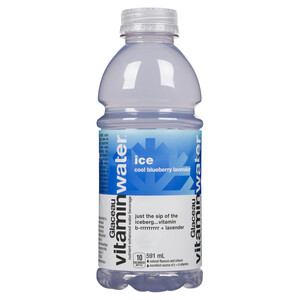 Glacéau Vitamin Water Ice Cool Blueberry Lavender 591 ml (bottle ...
