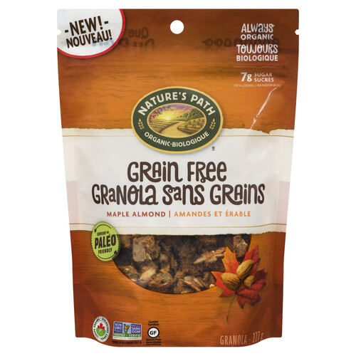 Nature's Path Grain-Free Granola Maple Almond 227 g