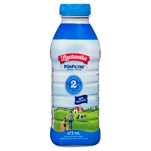 Lactantia PūrFiltre Milk 2% Partly Skimmed 473 ml