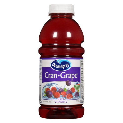 Ocean Spray Cocktail Grape Cranberry 739 ml (bottle)