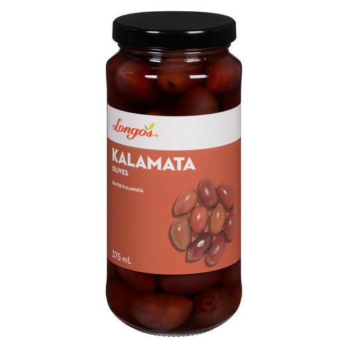 Longo's Kalamata Olives Jar 375 ml