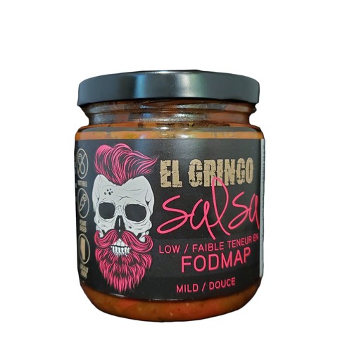El Gringo Low Fodmap Salsa Mild 375 ml