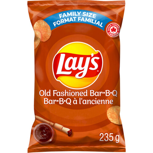 Lay's Potato Chips Old Fashioned Bar-B-Q 235 g