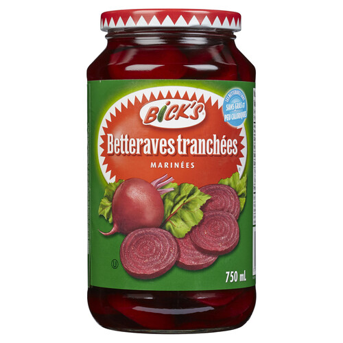 Bick's Beets Zero Fat Sliced Pickled 750 ml