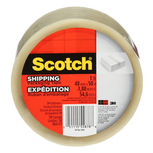 3M Scotch General Purpose Seal Tape Box 1 EA