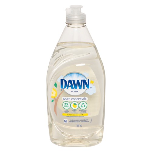 Dawn Pure Essential Dish Detergent Lemon Essence 479 ml